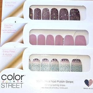 Color Street Lot- New unopened